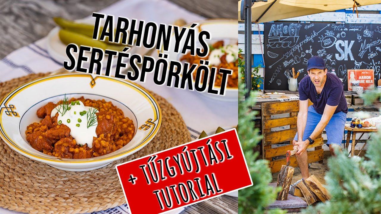 Zé brutálisan SZAFTOS tarhonyás sertéspörköltje 🐷