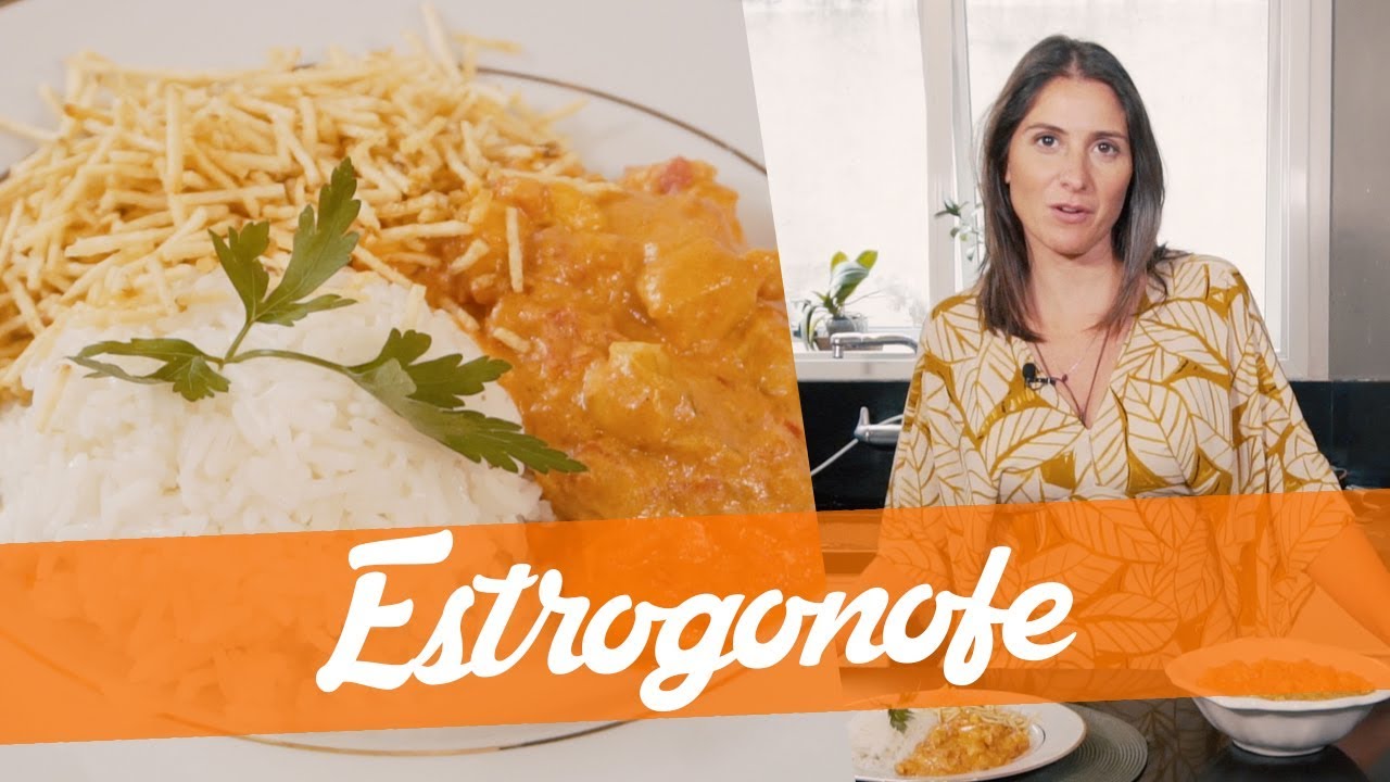 ESTROGONOFE DE FRANGO OU CARNE MUITO FÁCIL || Carol Fiorentino