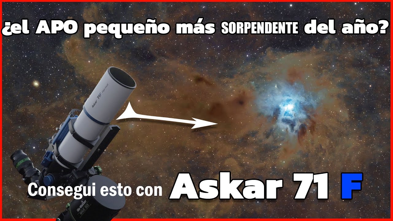 ASKAR 71F: ¿El APO pequeño más sorprendente del año? 🌌✨ Pruebas en DSO, Luna, Sol y Visual