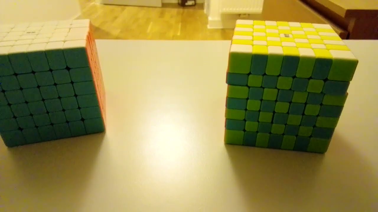 Maomaoyu 6 by 6 and 7 by 7 unboxing (for the third time)