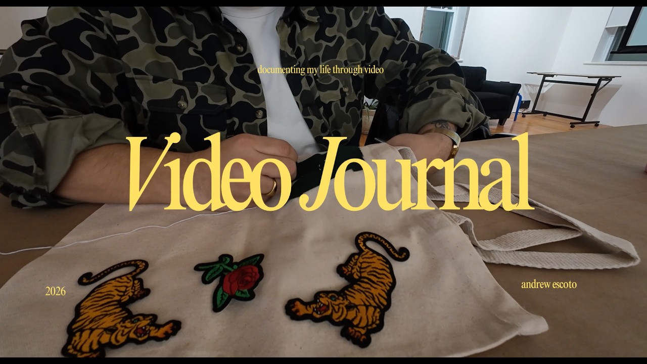 Video Journal &mdash; Workdays & Late Night Creativity