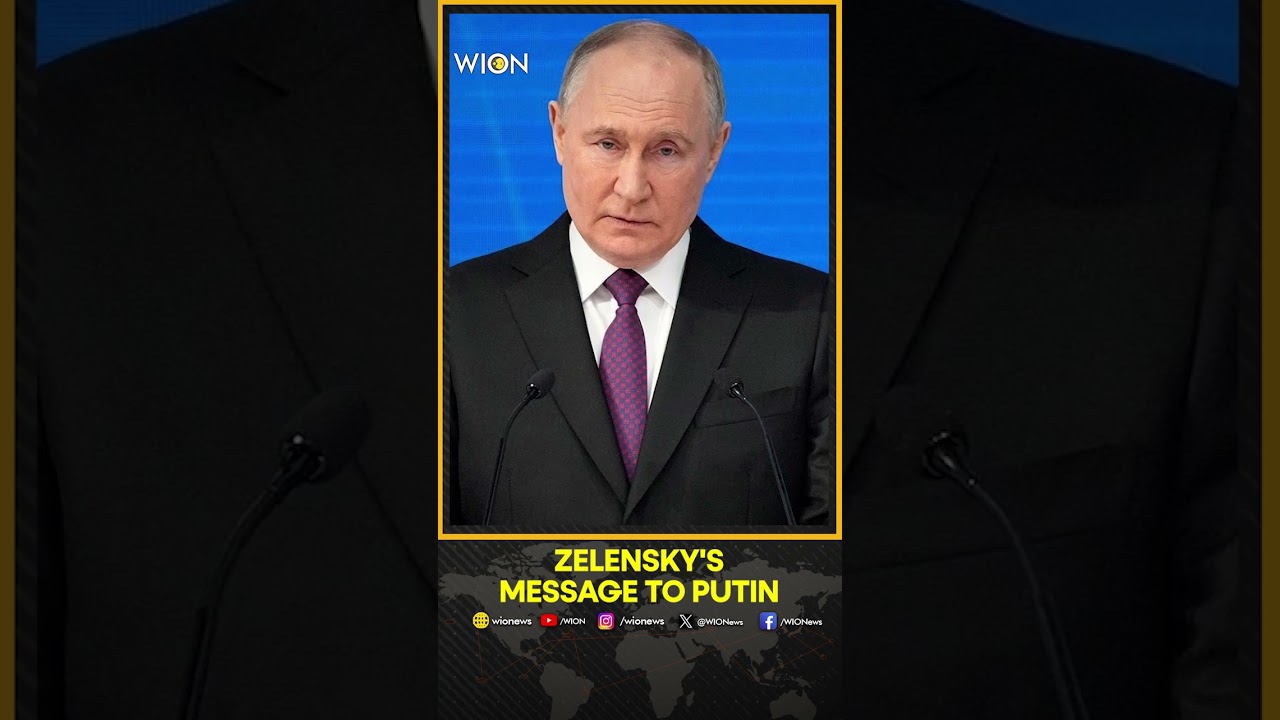 Zelensky Sends Sharp Message To Russian President Putin | WION Shorts