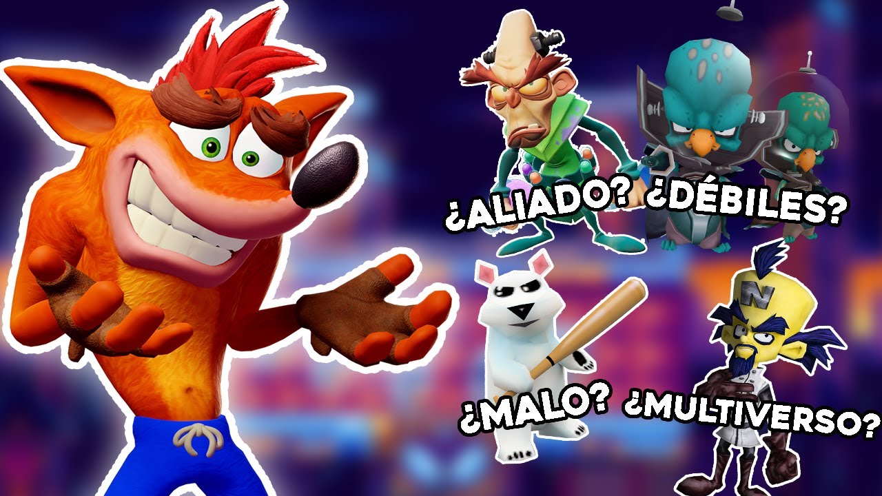 INCOHERENCIAS en Crash Bandicoot