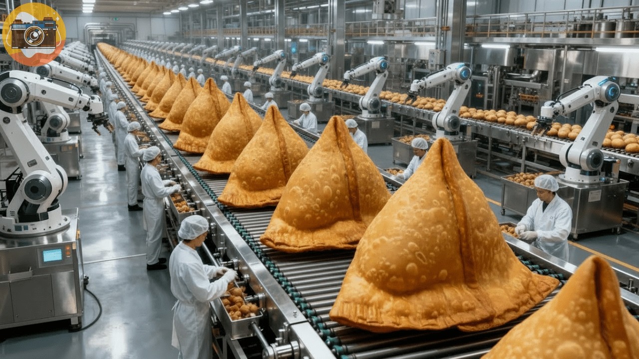 Inside a 1Lac Samosa's Per Day Factory (Full Process)