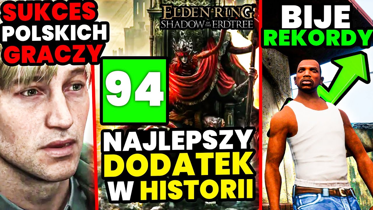 ELDEN RING POKONUJE WIEDŹMINA (NAJLEPSZY DODATEK) — POLACY WYGRYWAJĄ WOJNĘ Z CENAMI — SUKCES GTA