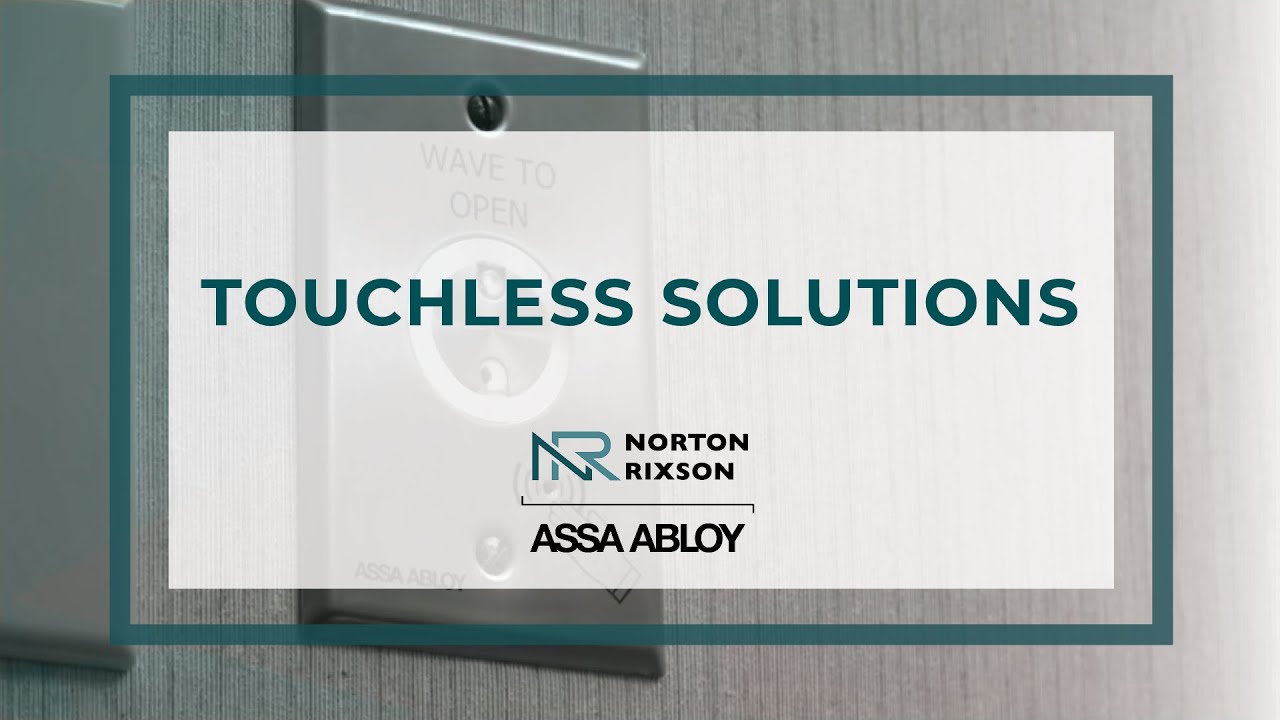 Norton Rixson Touchless Solutions | Norton Rixson Door Controls