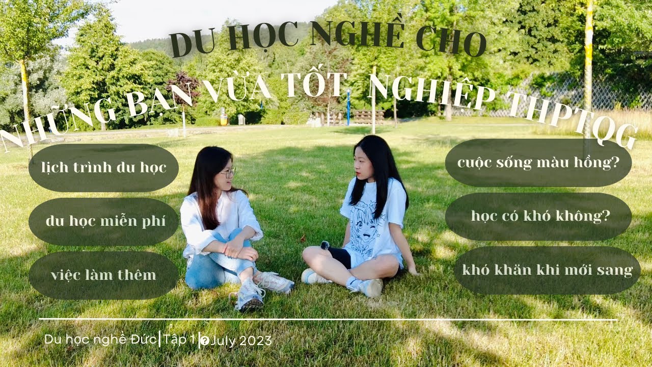 Thông tin DU HỌC NGHỀ ĐỨC 🇩🇪 cho những bạn vừa TỐT NGHIỆP THPT QG