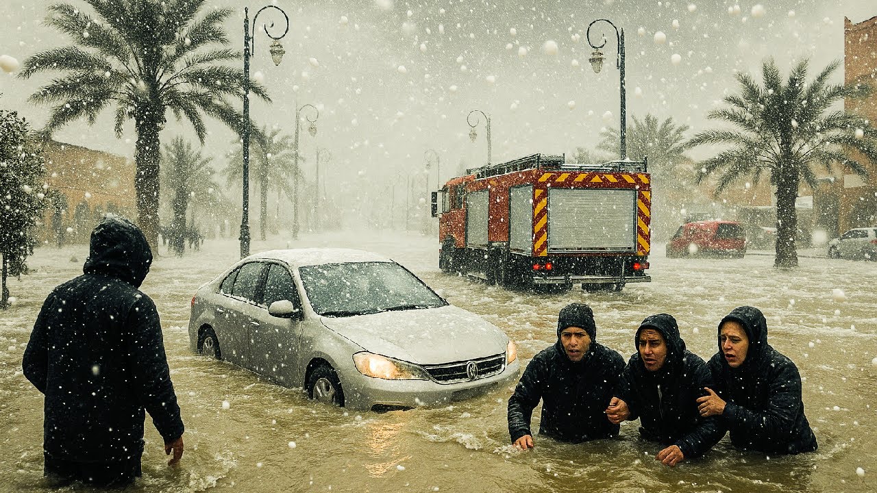 Disaster in Morocco: Floods, Heavy Rain, Devastating Hail. Farmers Lost Everything