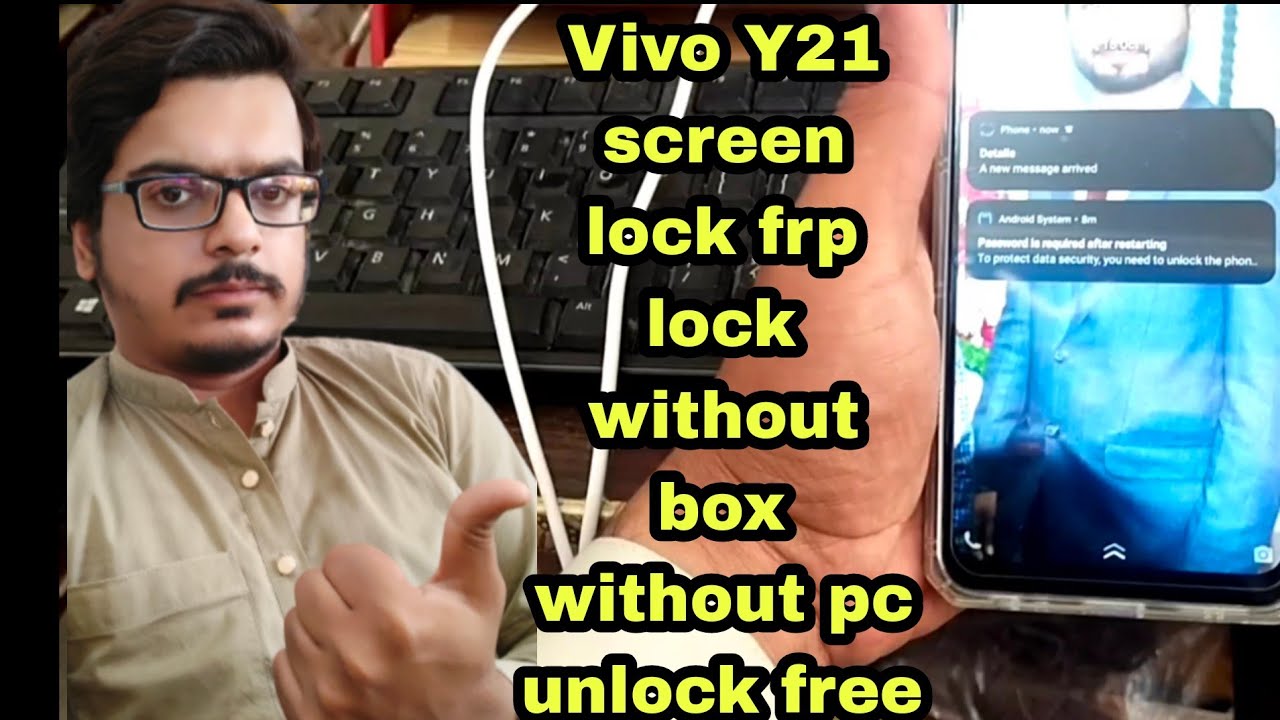 //BOOM// Vivo y21 all vivo reset screen lock frp bypass without box without pc easily home