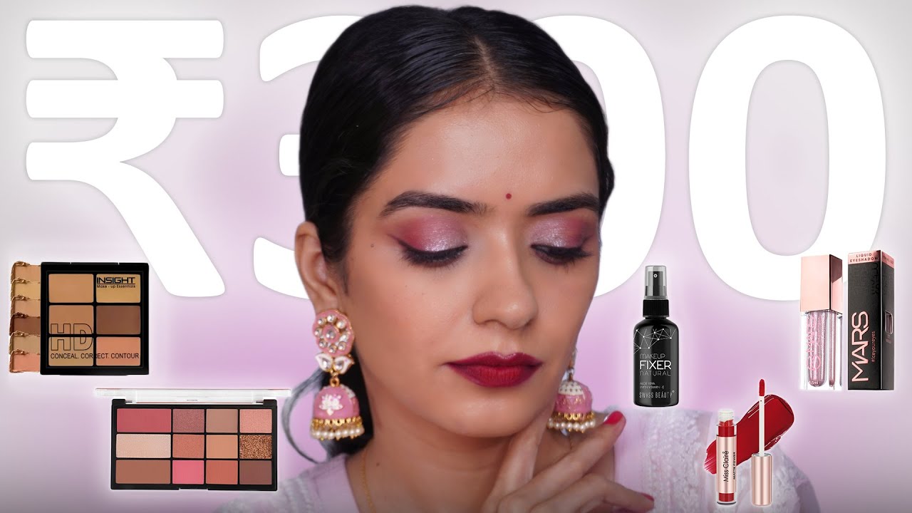 GLAM Indian FESTIVE Makeup Under Rs. 300! 👀