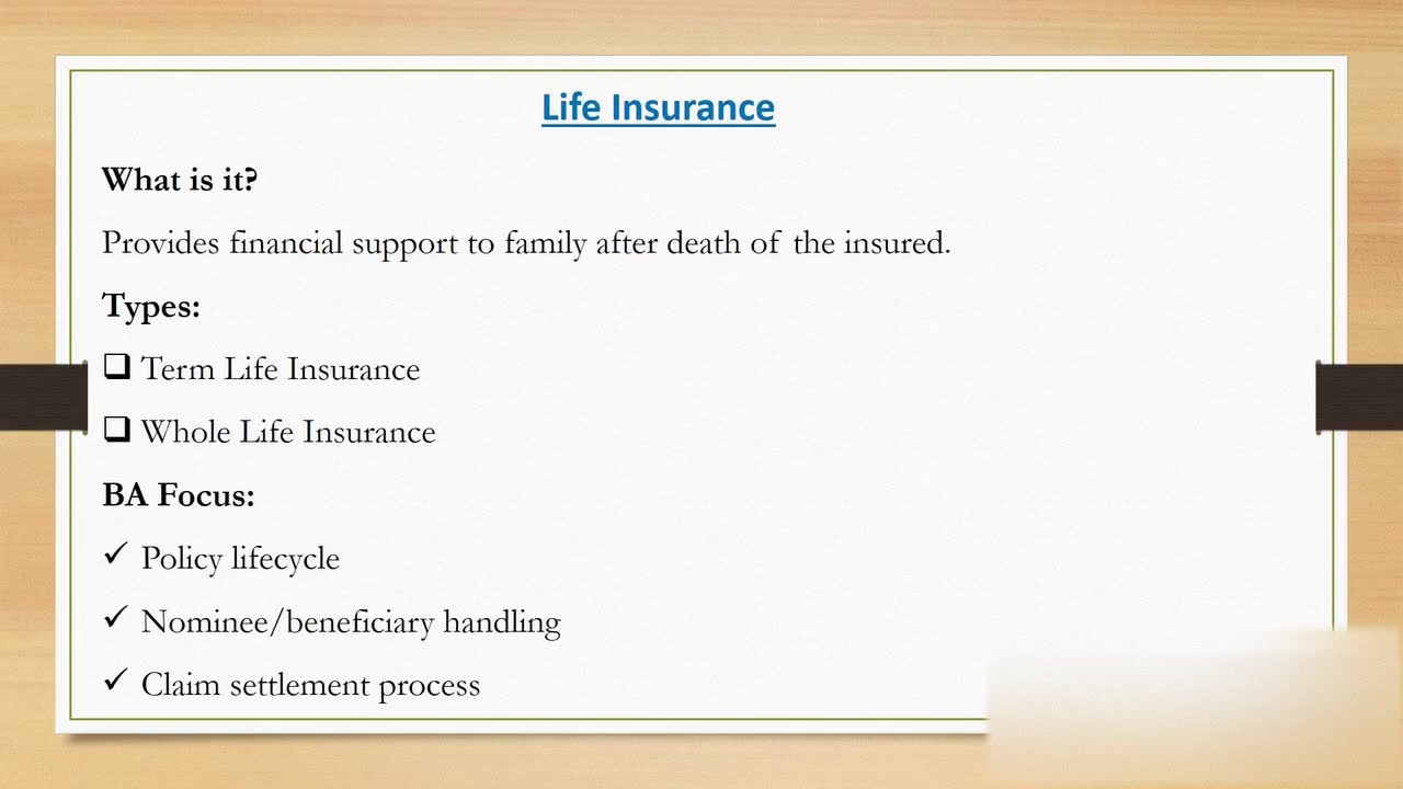 Business Analysts Insurance Domain Explained | Insurance Domain Explained in 10 Minutes | Part 1