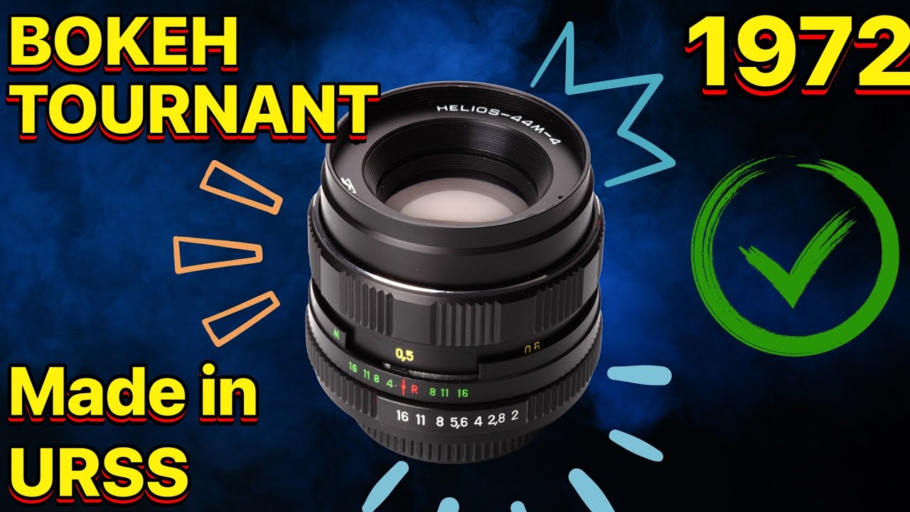 HELIOS 44M - Le Bokeh TOURNANT à 40€