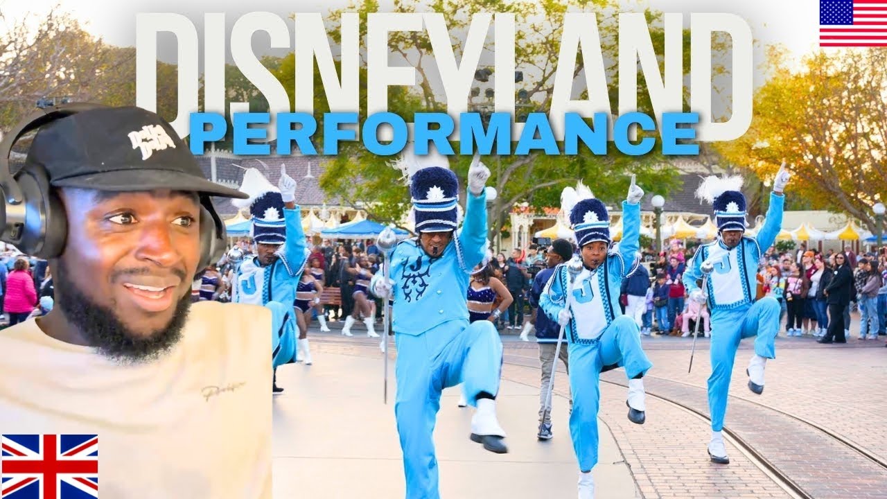 Реакция британцев на грандиозное представление Jackson State в Диснейленде — это было ВОЛШЕБСТВО!