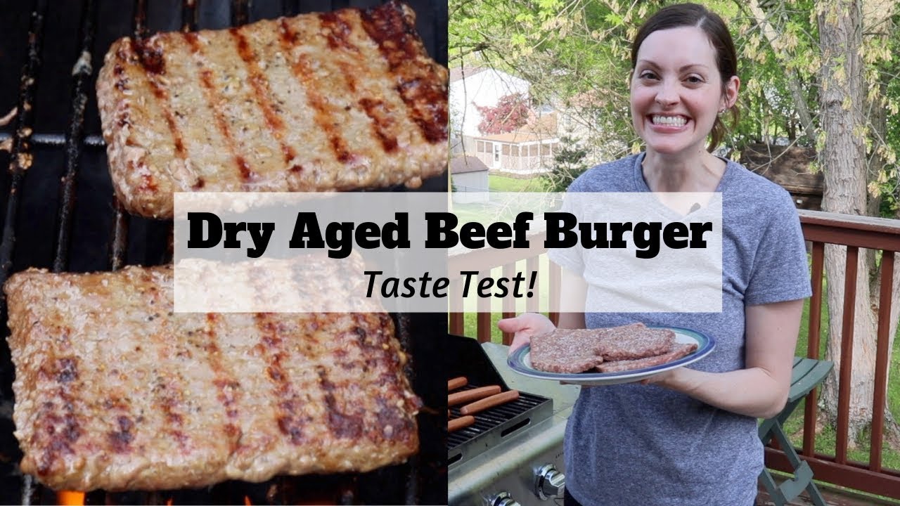 Dry Aged Beef Burgers