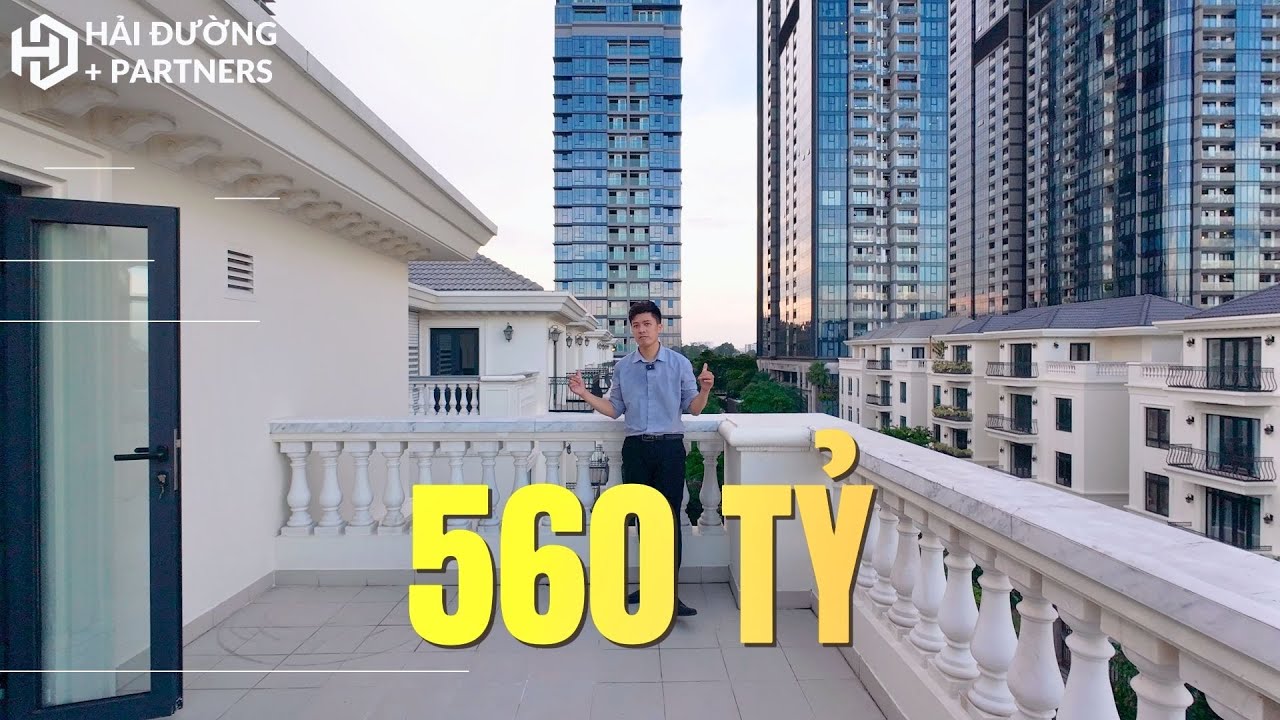 Biệt thự 560 TỶ tại khu biệt thự Vinhomes Golden River Ba Son QUẬN 1 #haiduongtv #bietthu #vinhomes