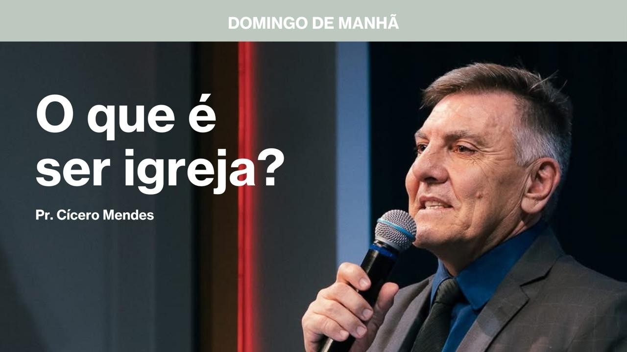 Culto de Ceia | Pr. Cícero Mendes | O que é ser Igreja? | 01/02/2026