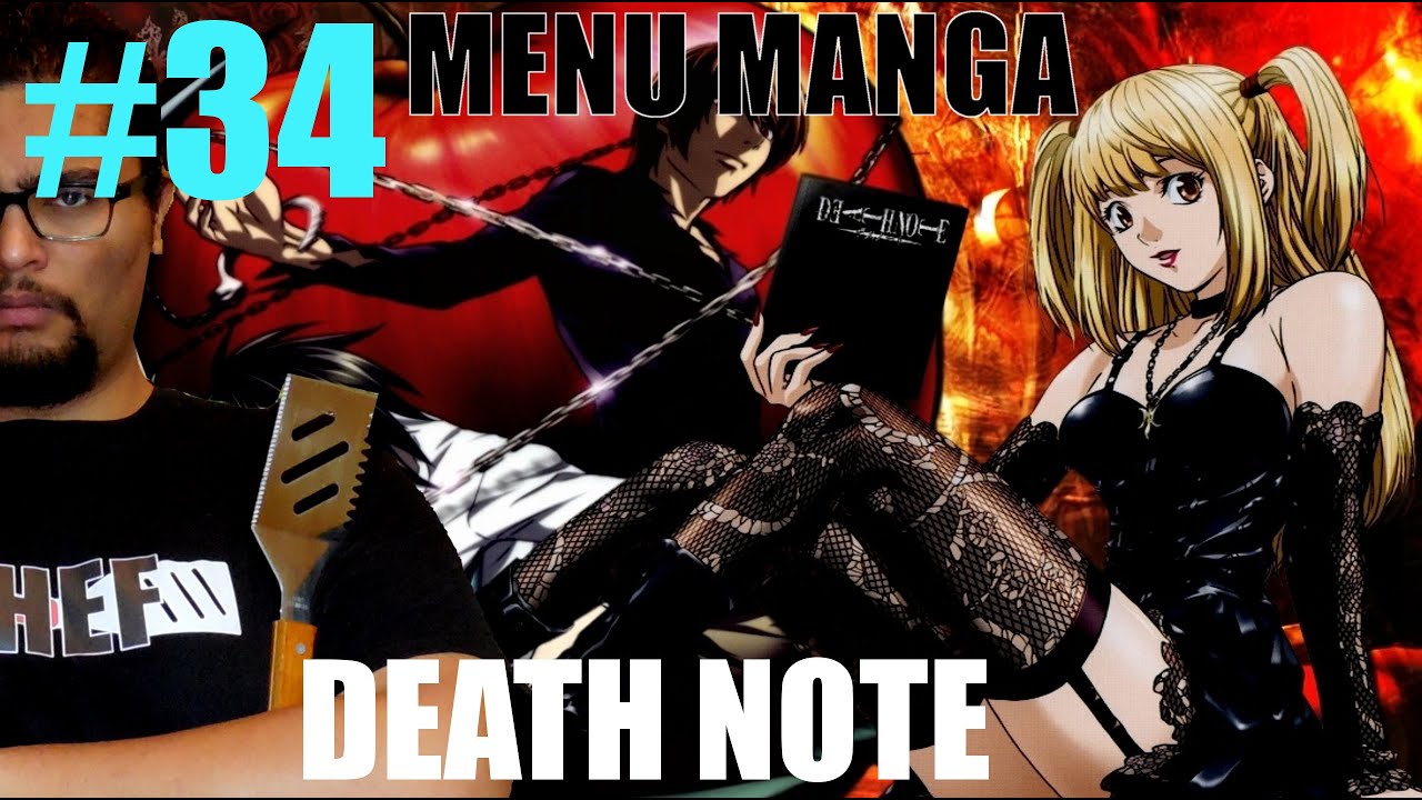 Le cas DEATH NOTE - MENU MANGA #34