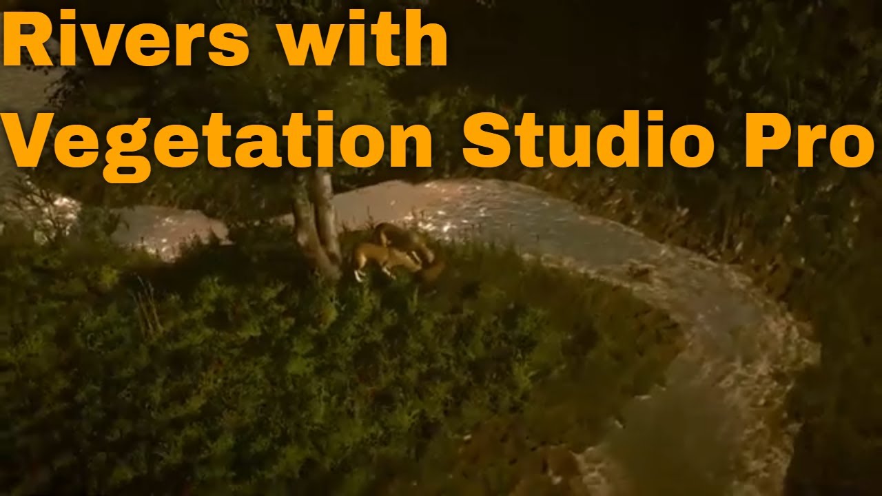 Unity Riverside Vegetation with Vegetation Studio Pro | #Unity #GameDev #Tutorial