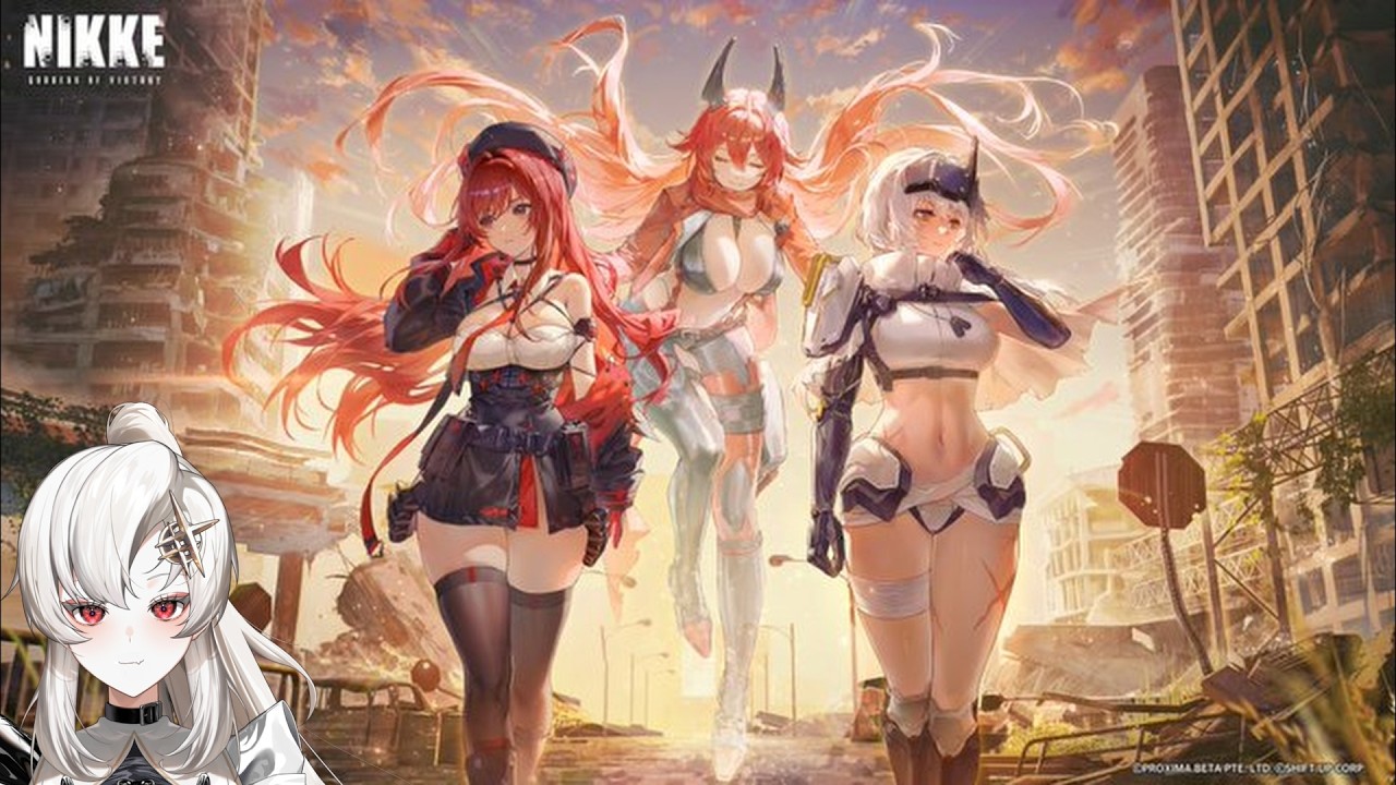 【NIKKE】　新シナリオきたー！！新章43・44を一挙攻略！！ゴッデスとカウンターズがつながる.......