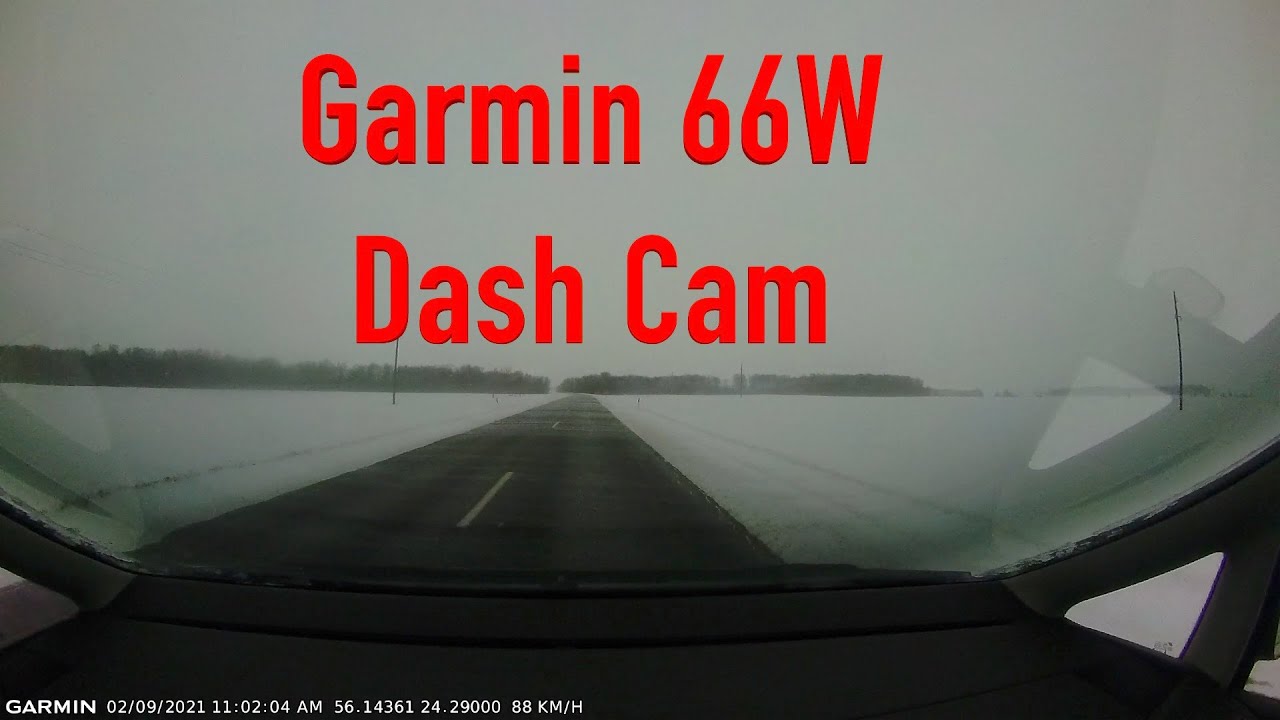 Garmin 66W Dash Cam
