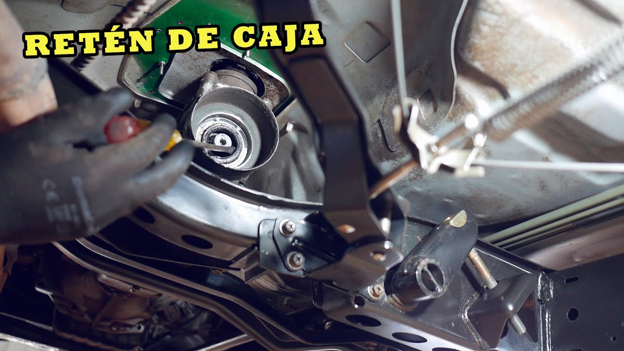 Cómo cambiar el retén de aceite de la caja de velocidades