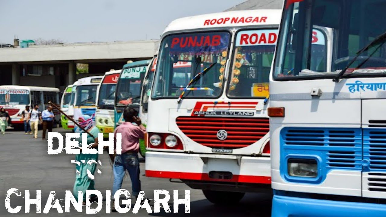 Delhi to Chandigarh by haryana roadways 😱| itni fast😨 | Berozagaar_Traveller