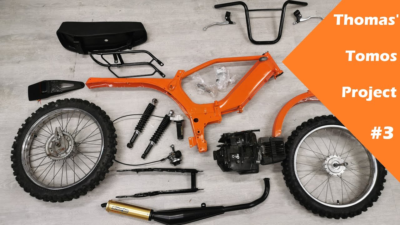 Tomos Crosser Bouwen || Thomas' Tomos Project #3