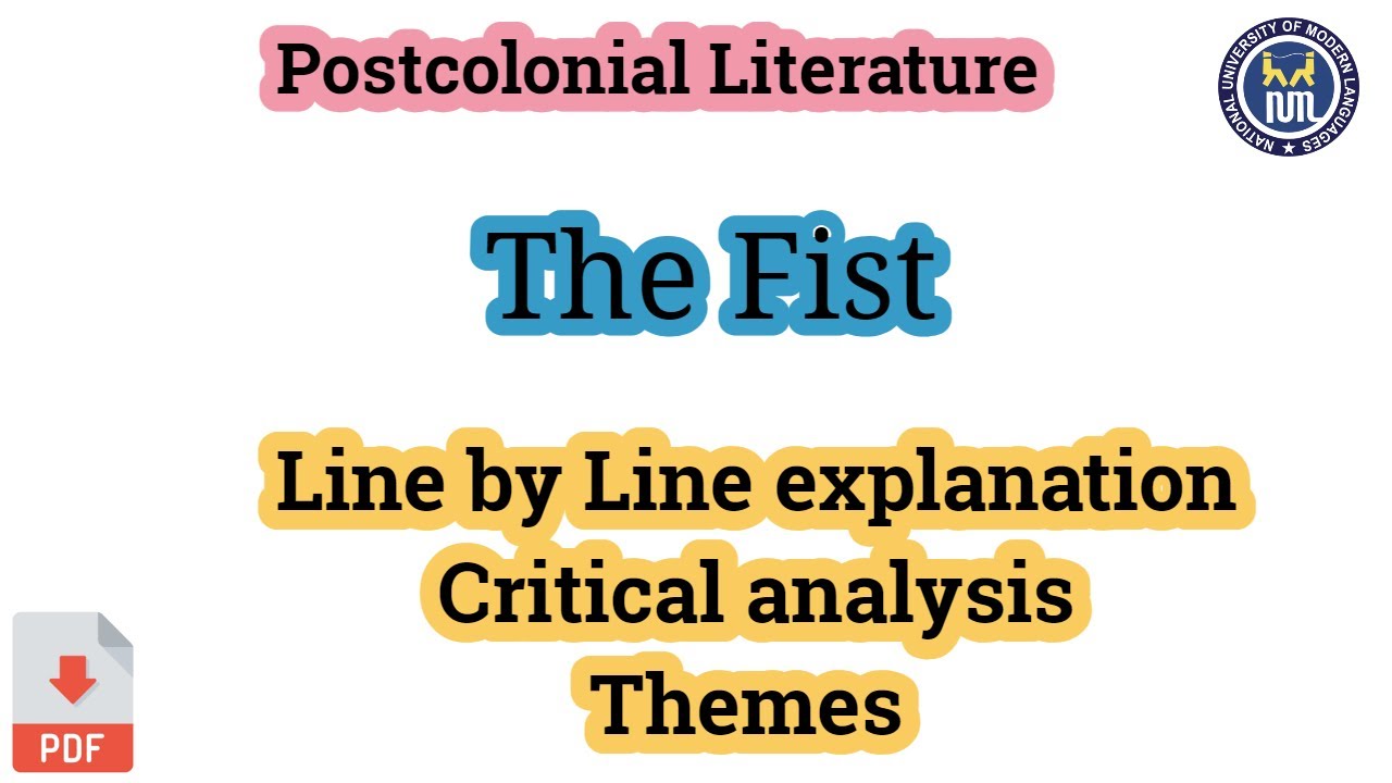 The Fist by Derek Walcott