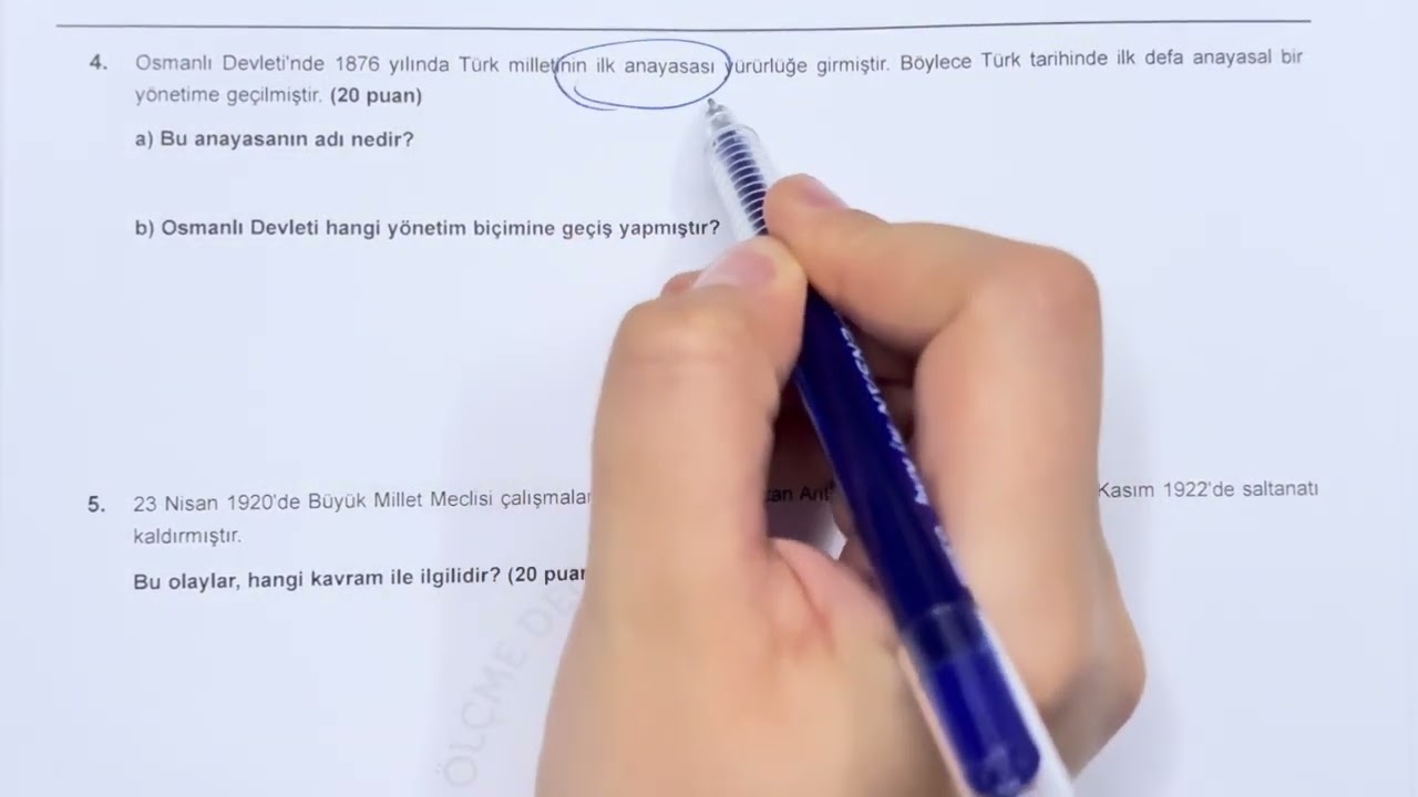 7.Sınıf Sosyal Bilgiler 2.Dönem 2.Yazılı