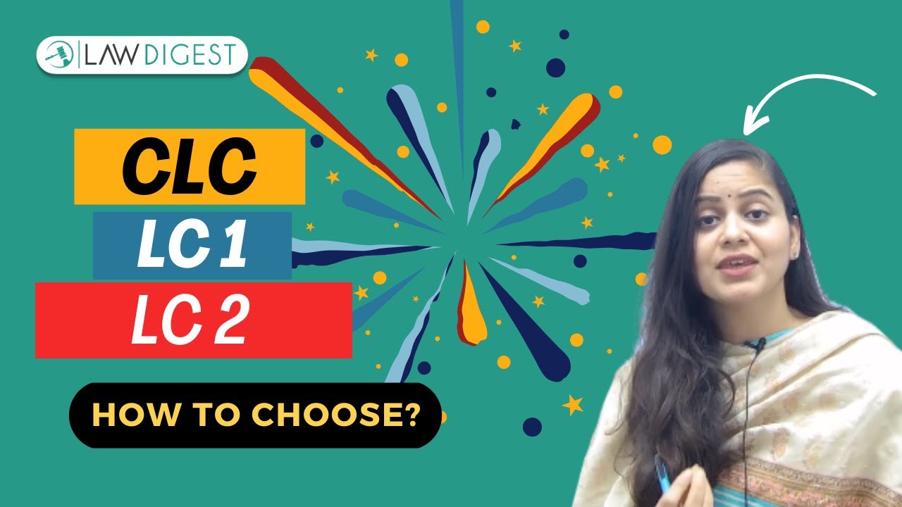 CLC vs LC1 vs LC2 | Which centre of Law Faculty to choose | DU LLB 2025
