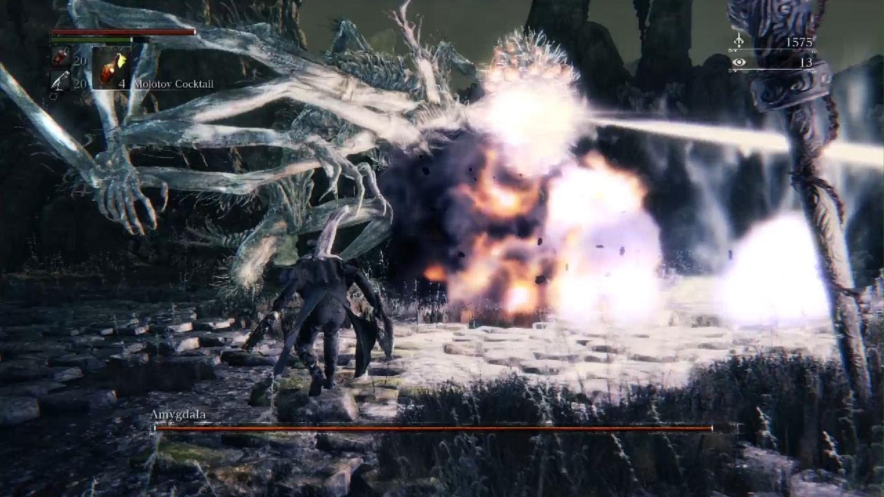 Bloodborne noob vs. Amygdala