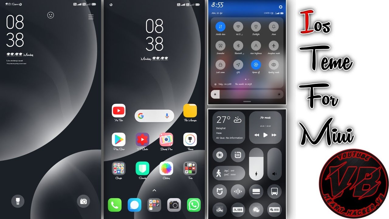 MIUI 11 THEME | Best iOS Theme For MIUI 11 MIUI 12 Official Boot Animation Enable Any Xiaomi Devices