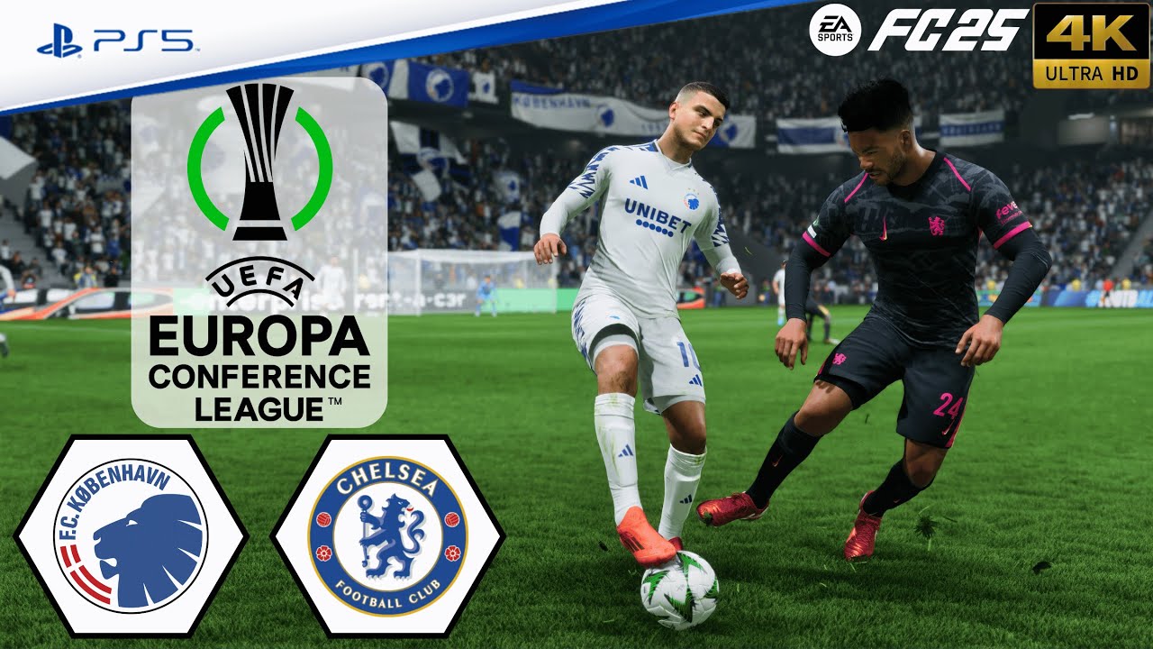 FC 25 - Copenhagen vs. Chelsea | UEFA Conference League 24/25 Round 16 | Full Match | PS5™[4K]