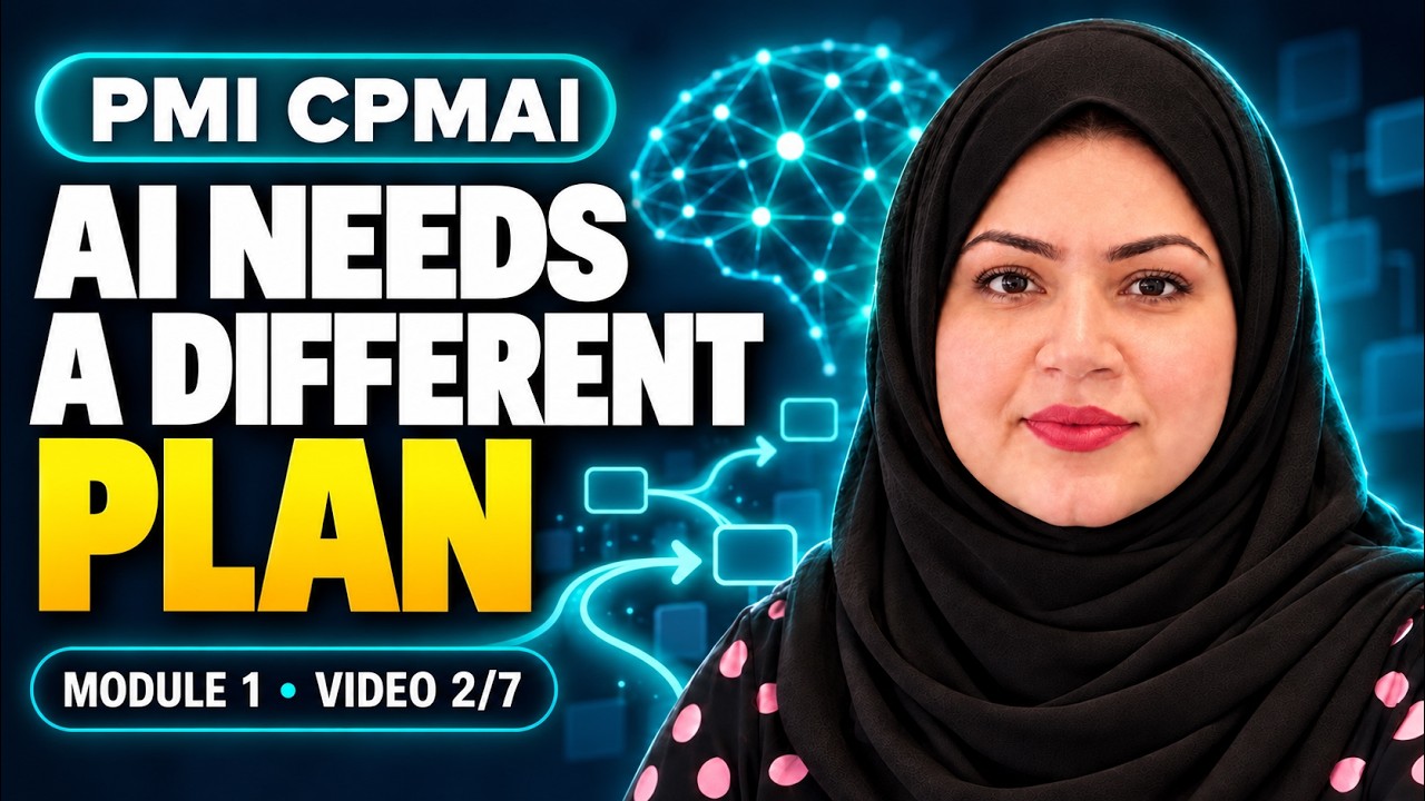 PMI-CPMAI The Need for AI Project Management Module 1