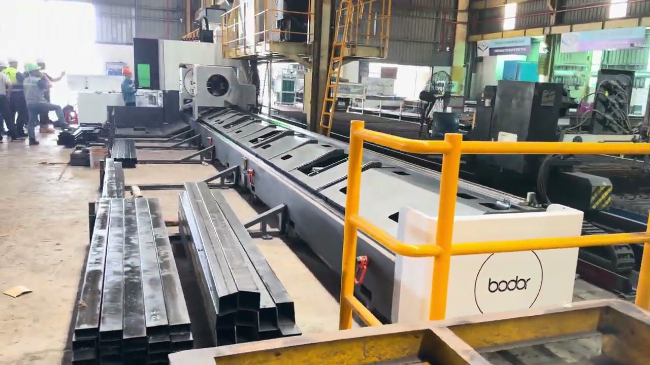 Bóc trần máy cắt ống laser N3 (Tập 3) | Máy chạy– làm  quen qua một vòng xung quanh khi có khách xem