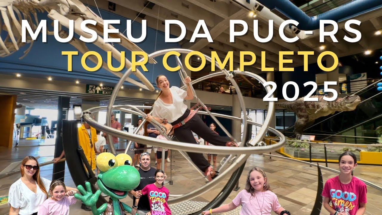 MUSEU DA PUC-RS EM PORTO ALEGRE TOUR COMPLETO