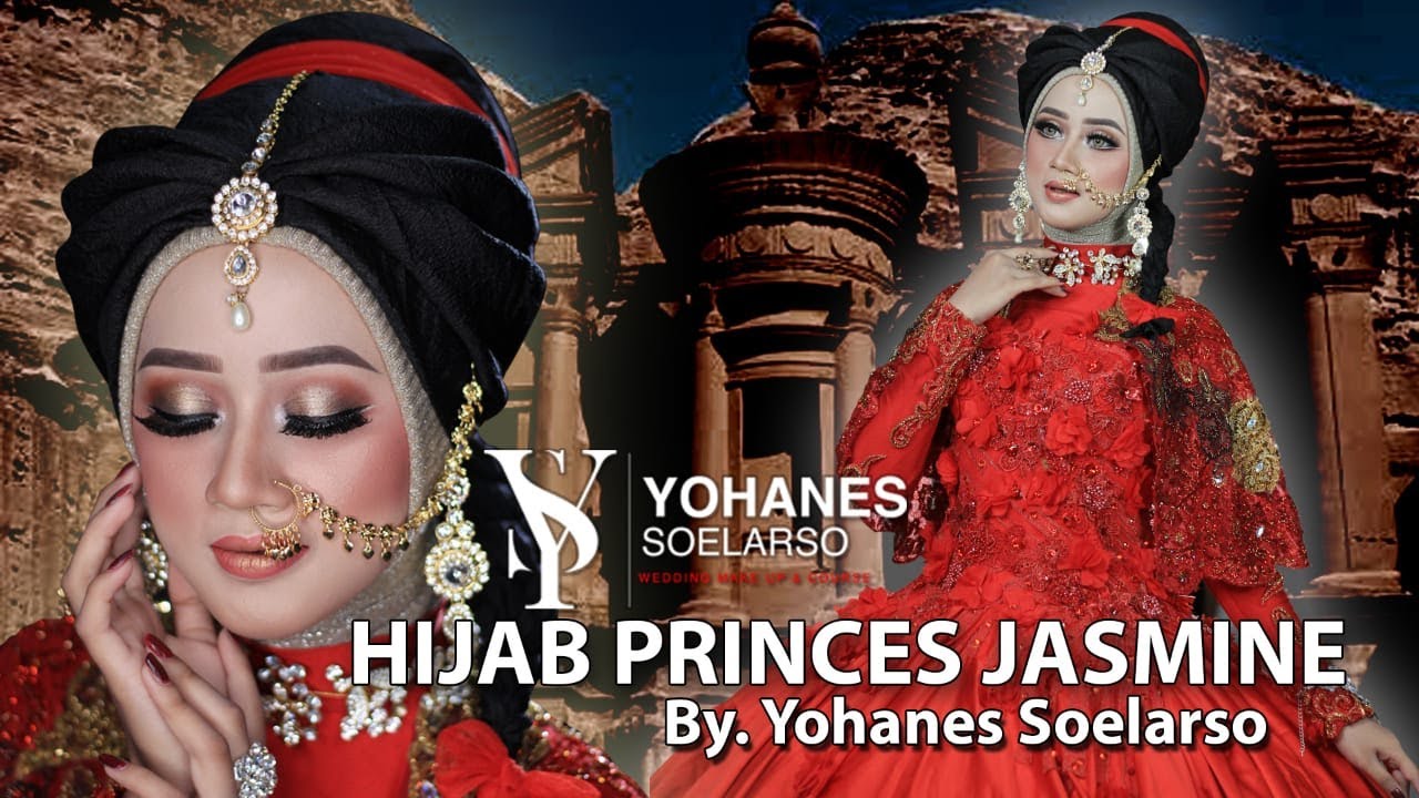 HIJAB MUDAH & CEPAT..DISNEY PRINCESS JASMINE