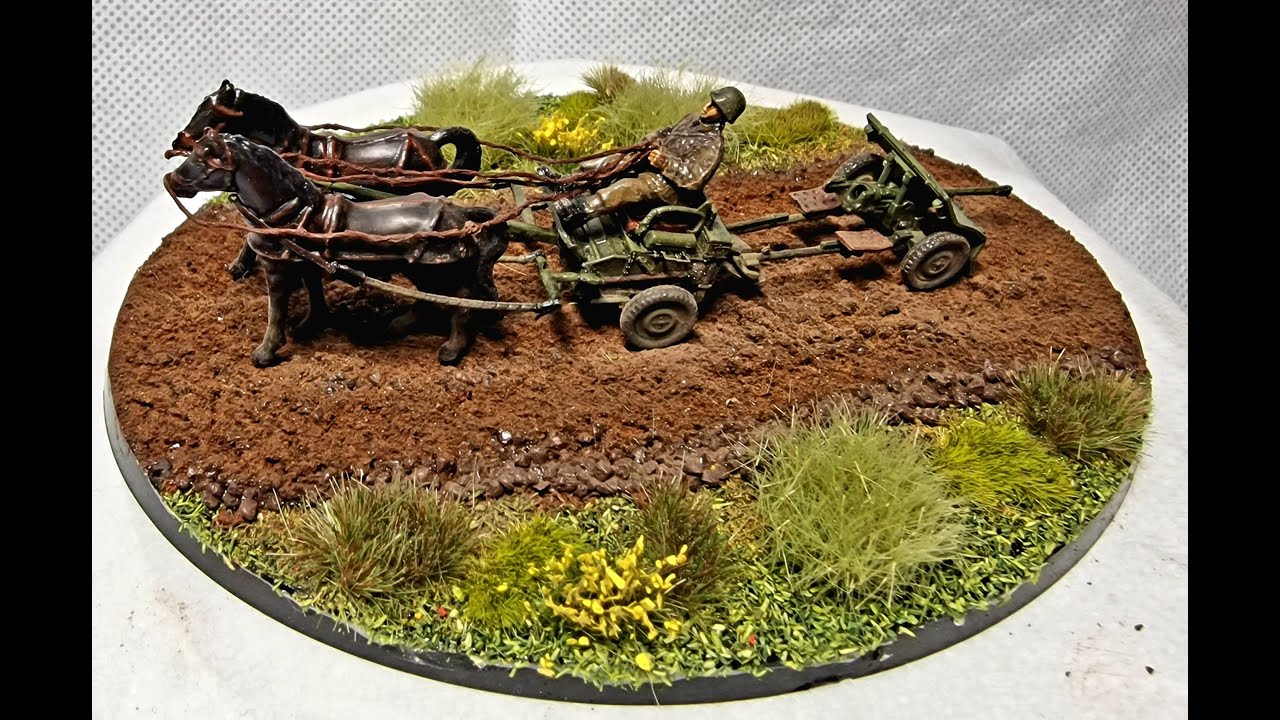 Dwukonny przodek piechoty do armaty Bofors 37 mm wz. 36 - Wrzesień 1939 . #howtopaint #modelmaking