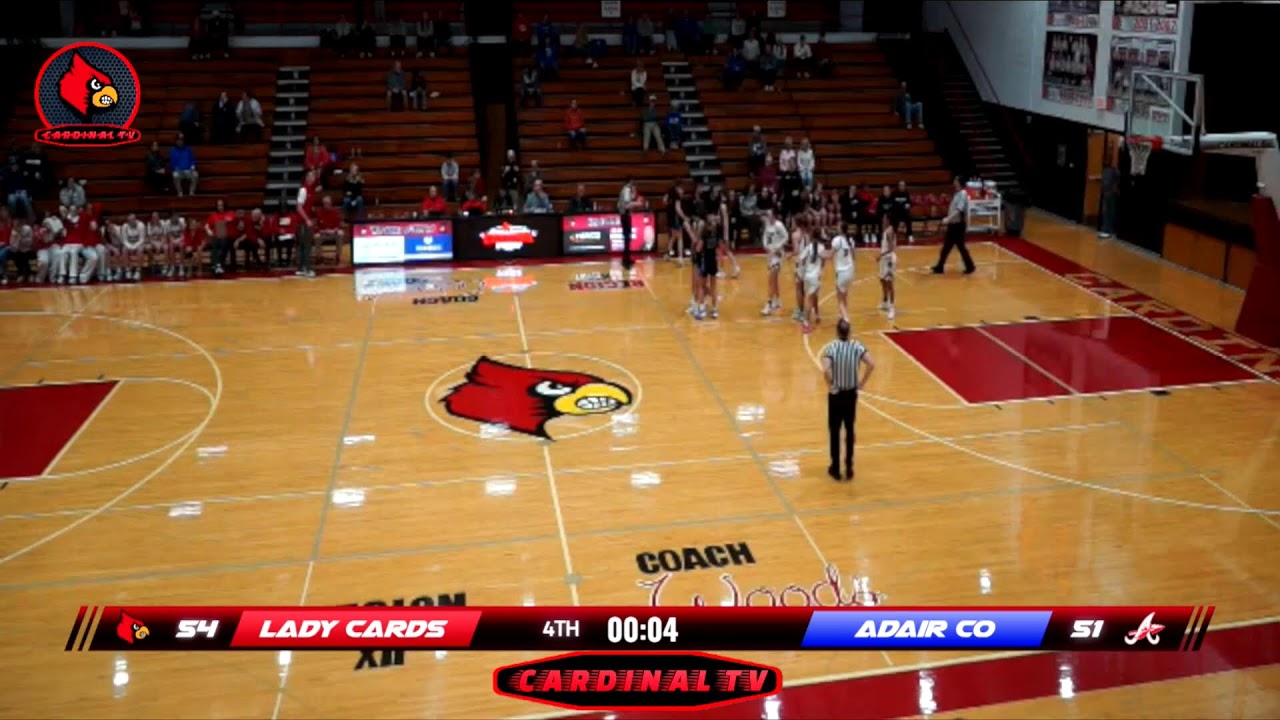 Wayne County High School Girls Basketball VS Adair County