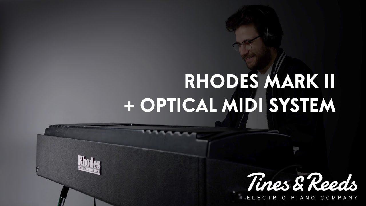 MIDI in a Rhodes: Rhodes Mark II 1980 