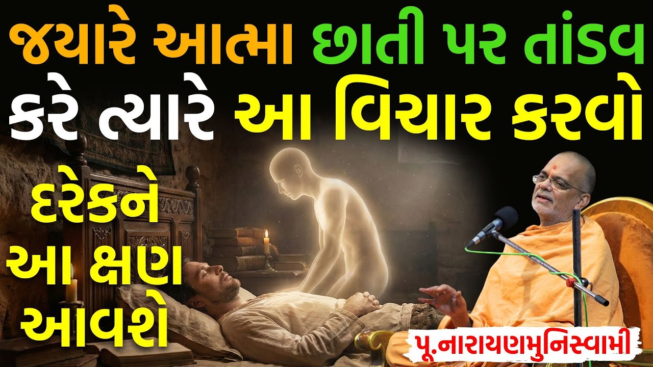 જયારે આત્મા છાતી પર તાંડવ કરે ત્યારે શું કરવું? નારાયણમુનીસ્વામી કથા - BAPS Pravachan