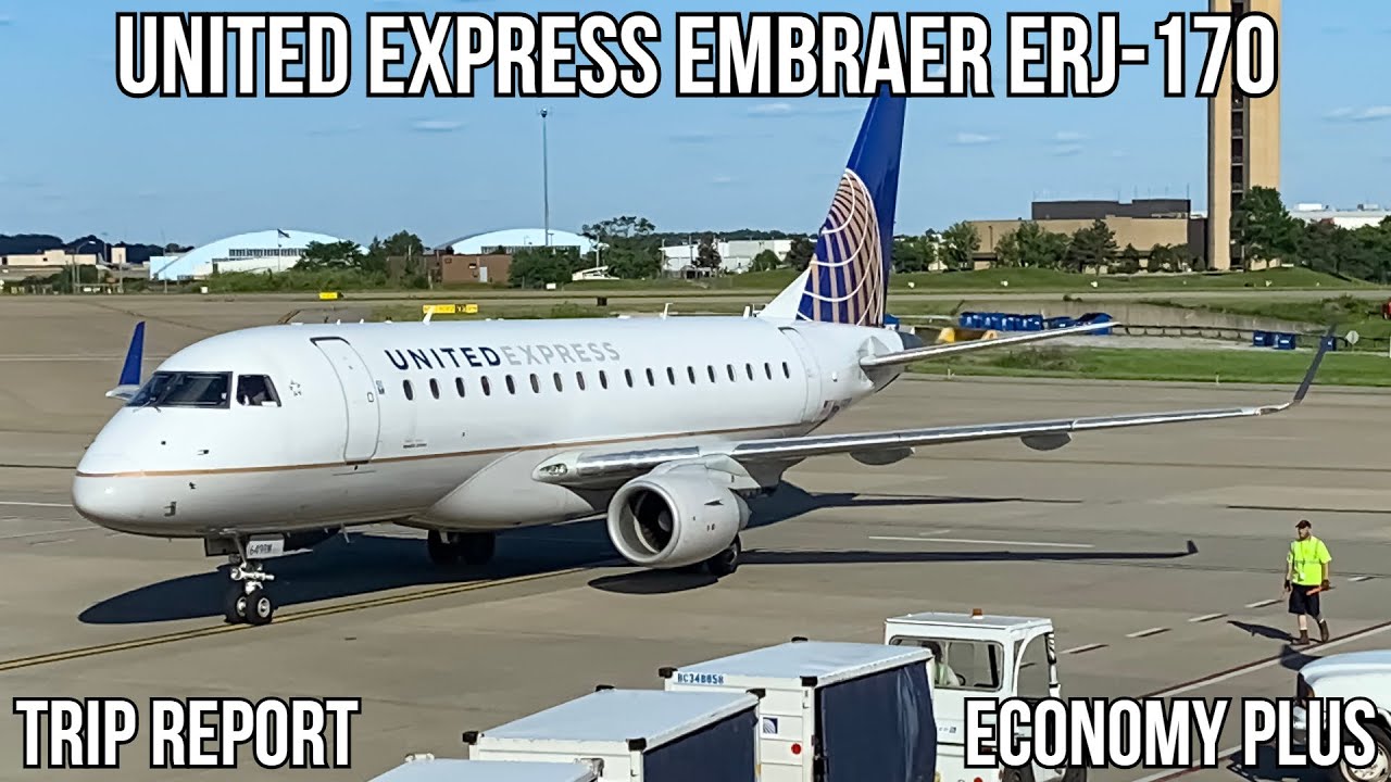 [TRIP REPORT] United Express Embraer ERJ-170SE (ECONOMY PLUS) Pittsburgh (PIT) - Newark (EWR)
