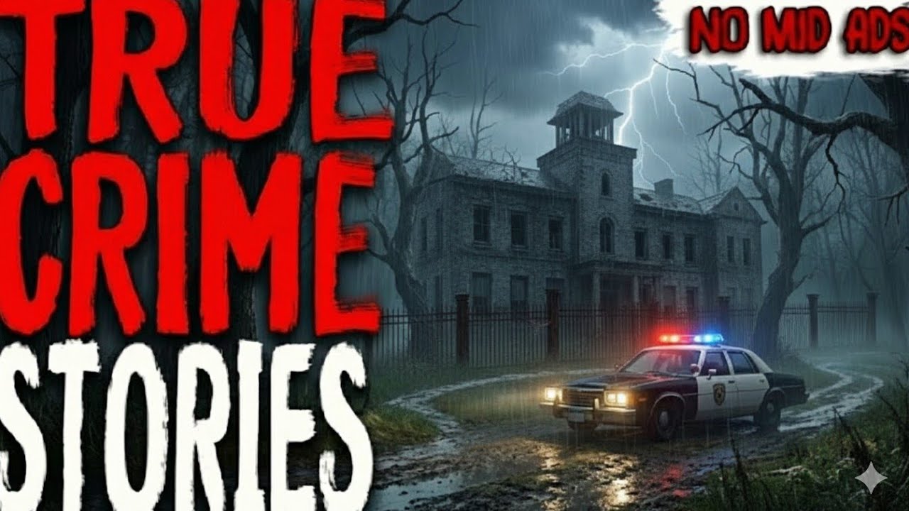Disturbing True Crime Stories For Sleep With Rain Sound |🛑NO MID ADS| Black Screen |vol-39