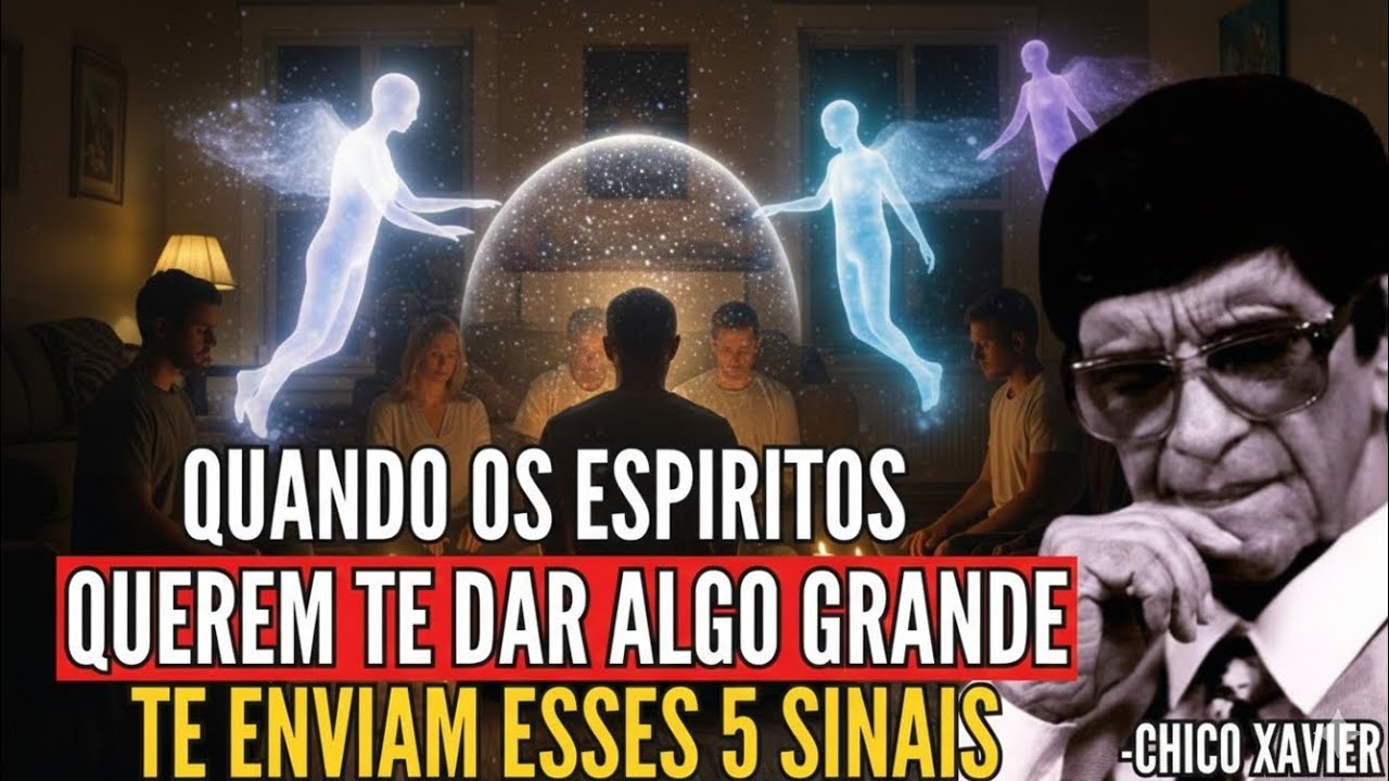 Se Você Está Recebendo Estes 5 Sinais, Algo Grandioso Está Prestes a Acontecer | Chico Xavier