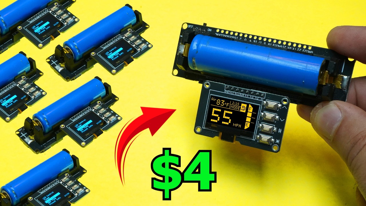 With This $4 ESP32 Module You Can Do Anything...