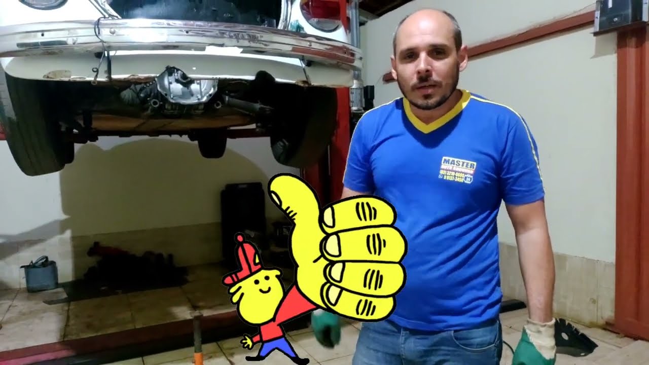 FUSCA COM MOTOR AP 1.6 1.8 2.0