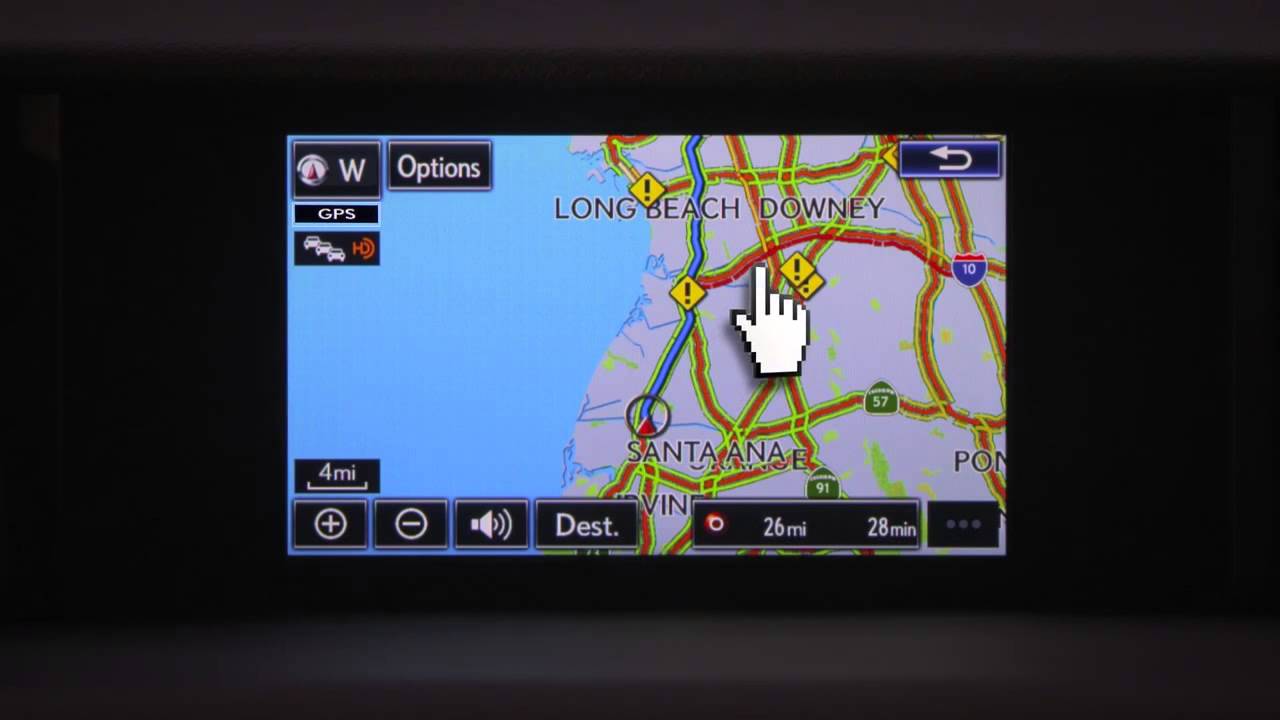 Lexus RC Navigation Quick Tips: Overview