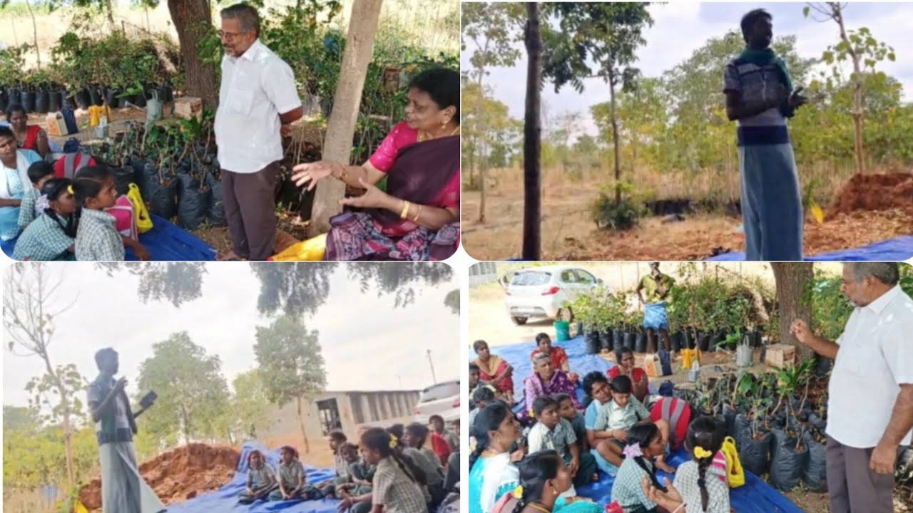 #சுவரில்லா கல்வி (மரபு வழி கல்வி)_இயற்கை வழி வேளாண்மை_அரசு பள்ளி குழந்தைகளுக்கு