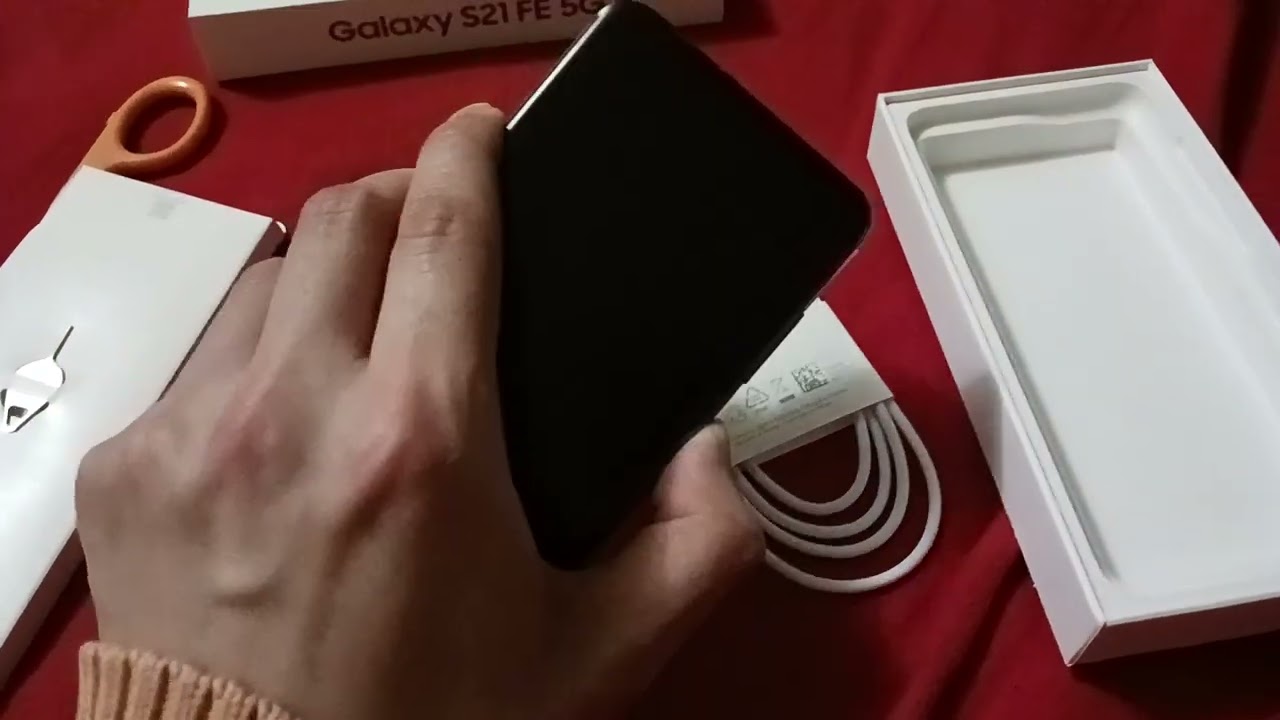 Samsung S21 FE 5G Unboxing Black Friday 2022
