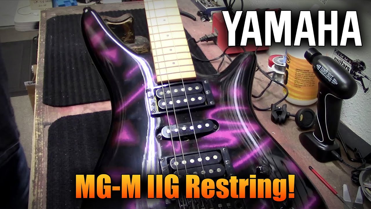 Yamaha MG-MIIG Restring!